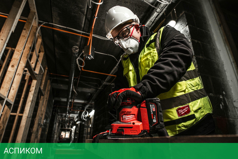 Ленточная шлифмашина Milwaukee M18 BQSS-0 (4933479966)