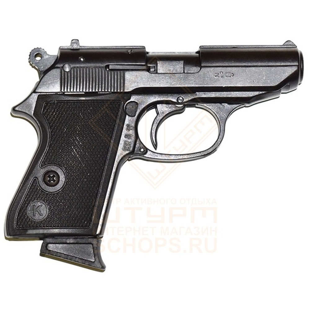 Пистолет сигнальный BOND 007, черный