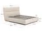 Кровать Dafra бежевого цвета из шенилла с ящиком для хранения 160 х 200 см