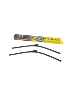 Щетка стеклоочистителя 600/600 мм бескаркасная комплект 2 шт VW AMAROK 2012-/VW MULTIVAN V GANZ PRO-LINE GIS01087