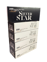 Гильзы для сигарет "Silver Star" Carbon Black Tipping XL 8.1/24мм 5х200шт (Комплект)