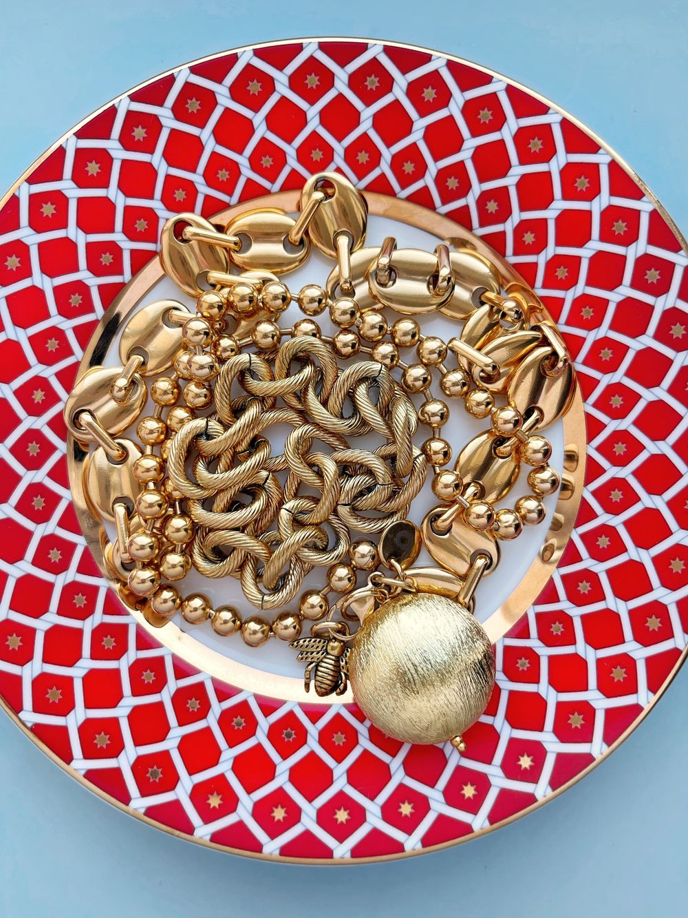 Подвеска Moon брашированная