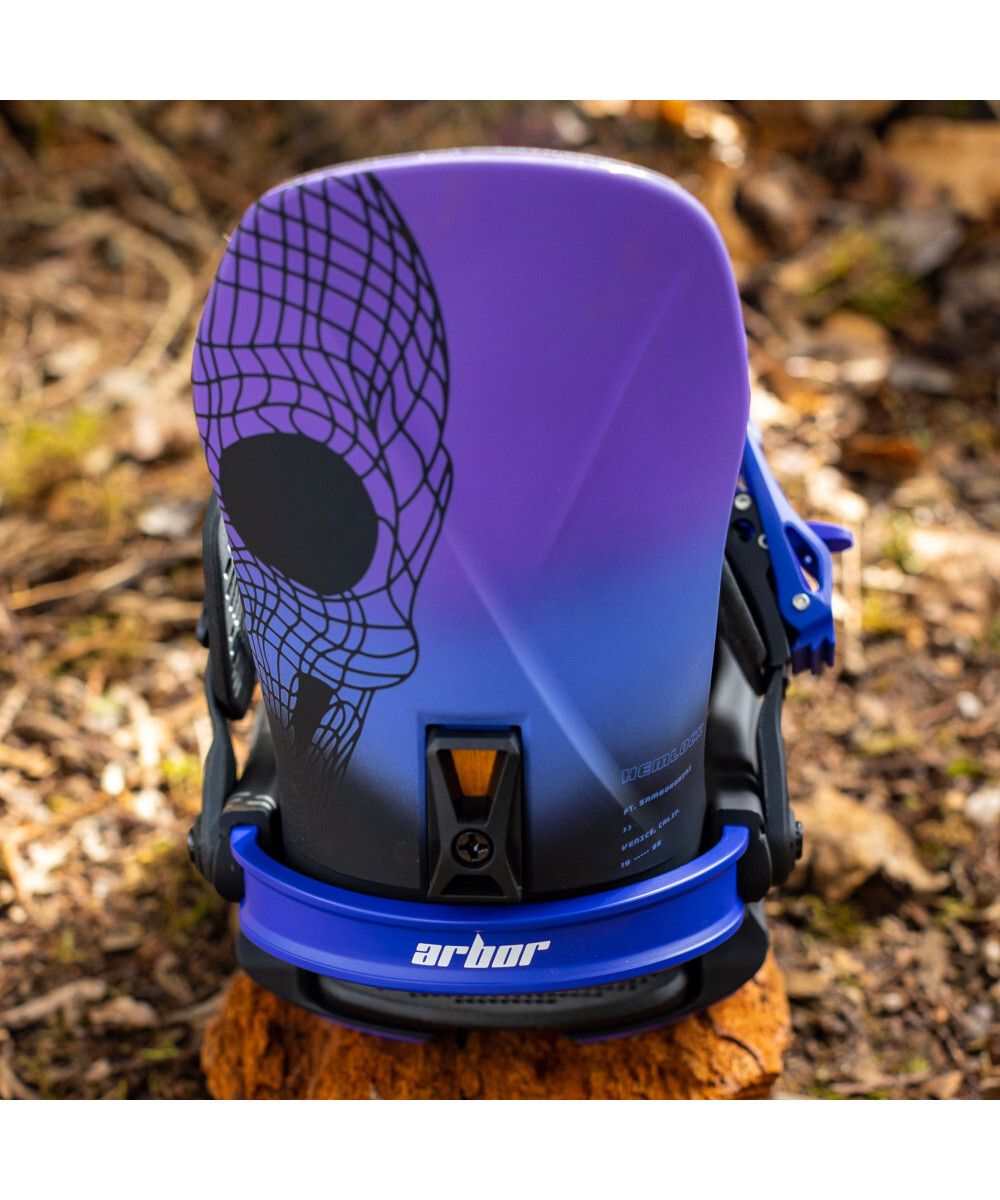 Крепления для сноуборда ARBOR Hemlock Samborghini