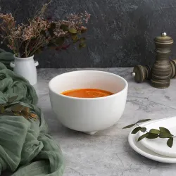 Салатник 900 мл d 15,3 см h9,2 см белый фарфор P.L. Proff Cuisine [6]