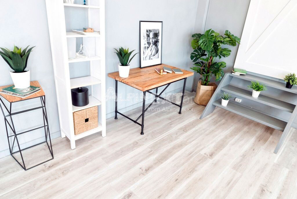 Кварцвиниловая плитка Alpine Floor Classic ECO 182-8 Дуб Выбеленный