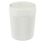 Контейнер для мусора ВЕЛЬВЕТ 4 л, крышка фиксируется в двух положениях: «открыта» и «закрыта» М2485