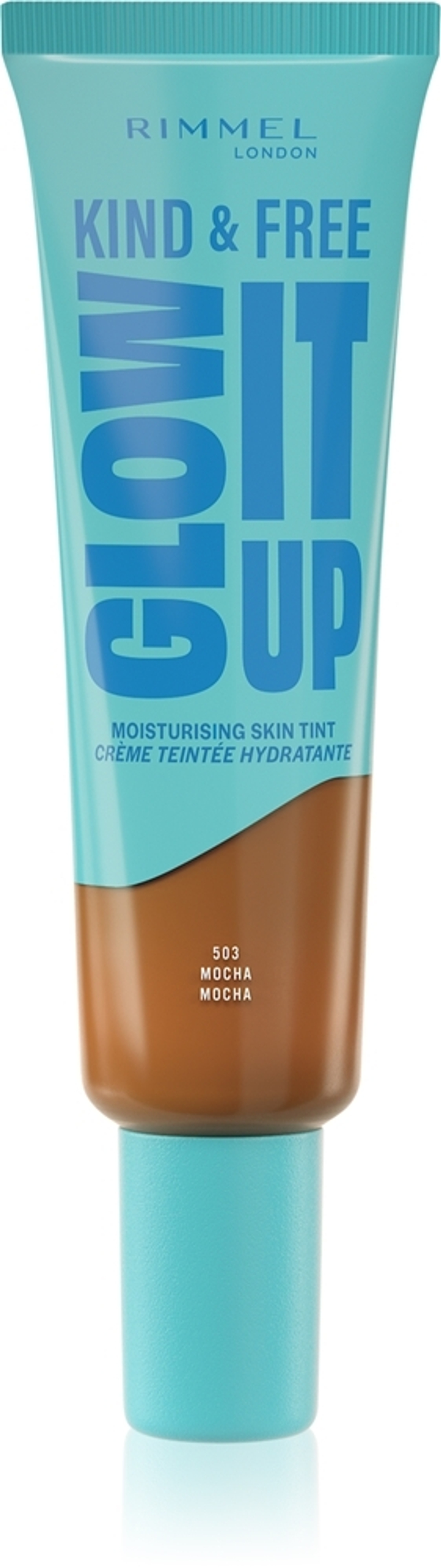 Rimmel Kind & Free Glow It Up - Легкий увлажняющий тональный крем, 30 ml