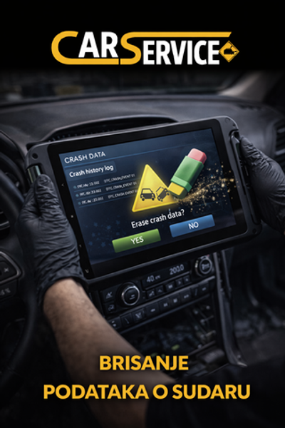 SRS Airbag Crash Data Reset