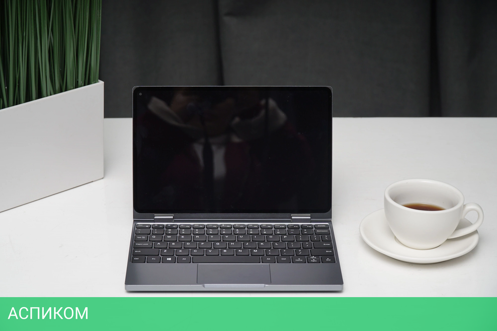 Ноутбук Chuwi MiniBook X N-series N100 12Gb SSD512Gb Intel UHD Graphics 10.51" IPS Touch WQXGA (1920x1200) Windows 11 Home grey WiFi BT Cam 3800mAh (1746362)