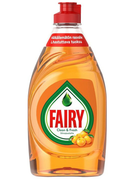 Средство для мытья посуды FAIRY 450 мл Clean & Fresh "Свежий апельсин"