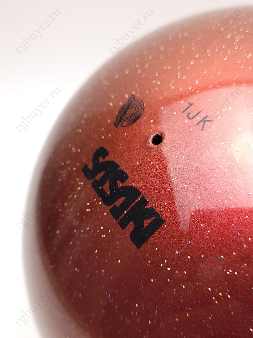 Мяч Sasaki 18,5 см серия "Аврора" Насыщенный красный DER (Deep Red)