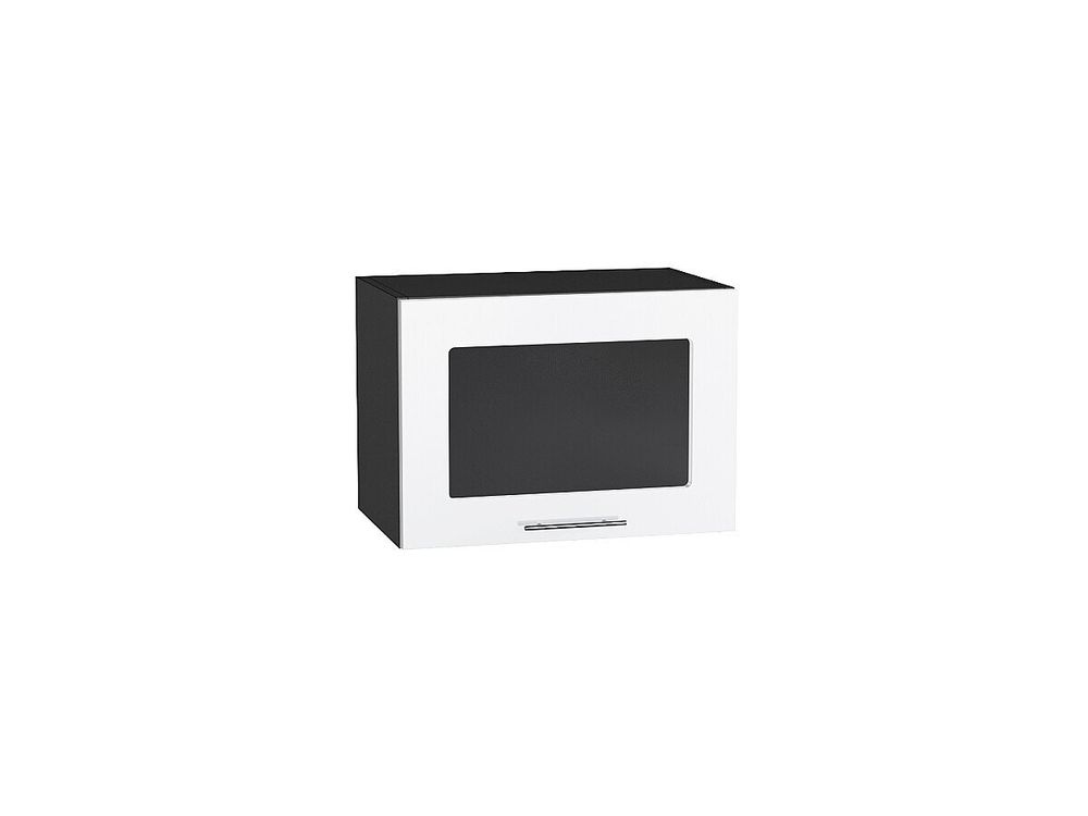 Шкаф верхний горизонтальный остекленный Валерия-М