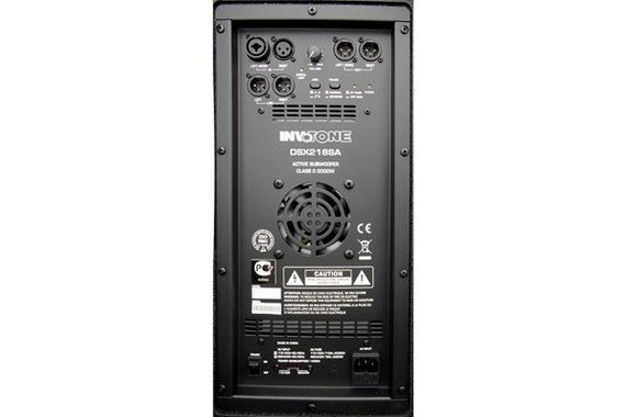 INVOTONE DSX218SA активный сабвуфер, 2000Вт, динамик 18 дюймов