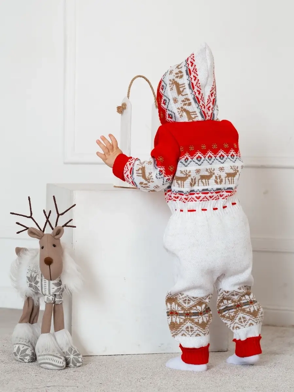 Комбинезон вязаный