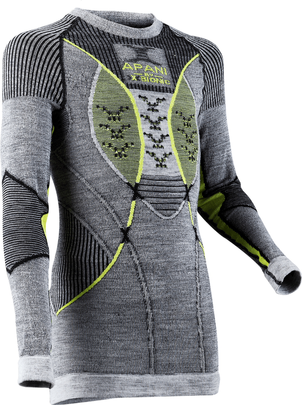 X-BIONIC футболка термобелье юниорская AP-WT06W21J-B064 APANI® 4.0 MERINO SHIRT LG SL JR