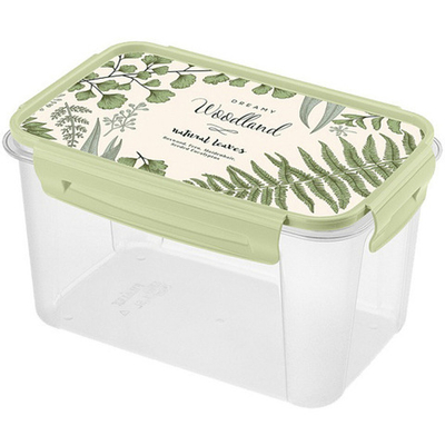 Контейнер для продуктов 1,5л «LOCK&OK» зеленый