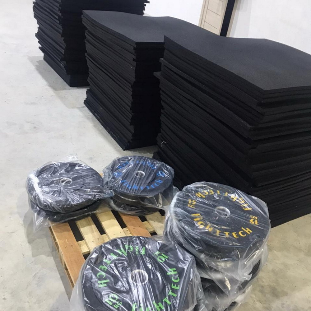 Модульное покрытие из резины Gym