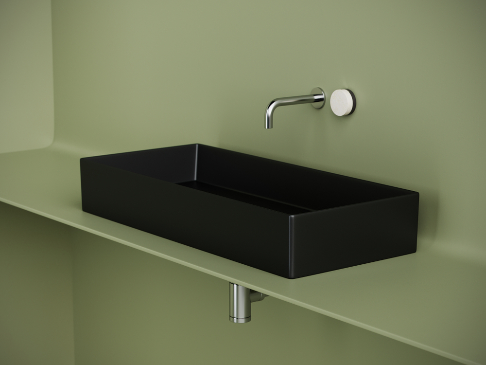 Раковина Ceramica Nova Element 80 см CN6072MB матовая черная
