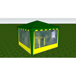 Стенка с окном Митек 3,0 х 2,0 (к беседке 3,0х3,0 и 6,0х3,0)