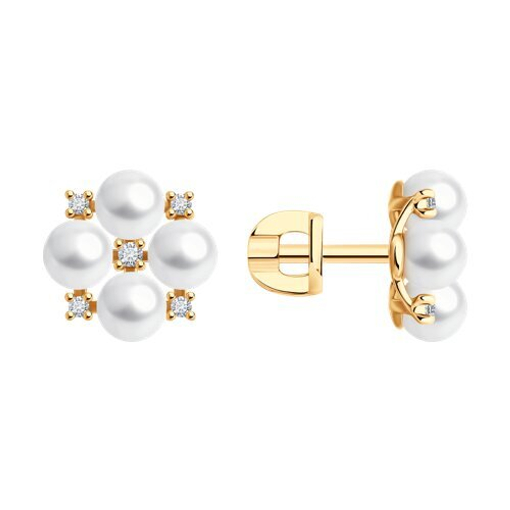 Серьги из золота 585 пробы