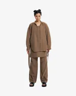 Рубашка льняная Borozna Бежевая