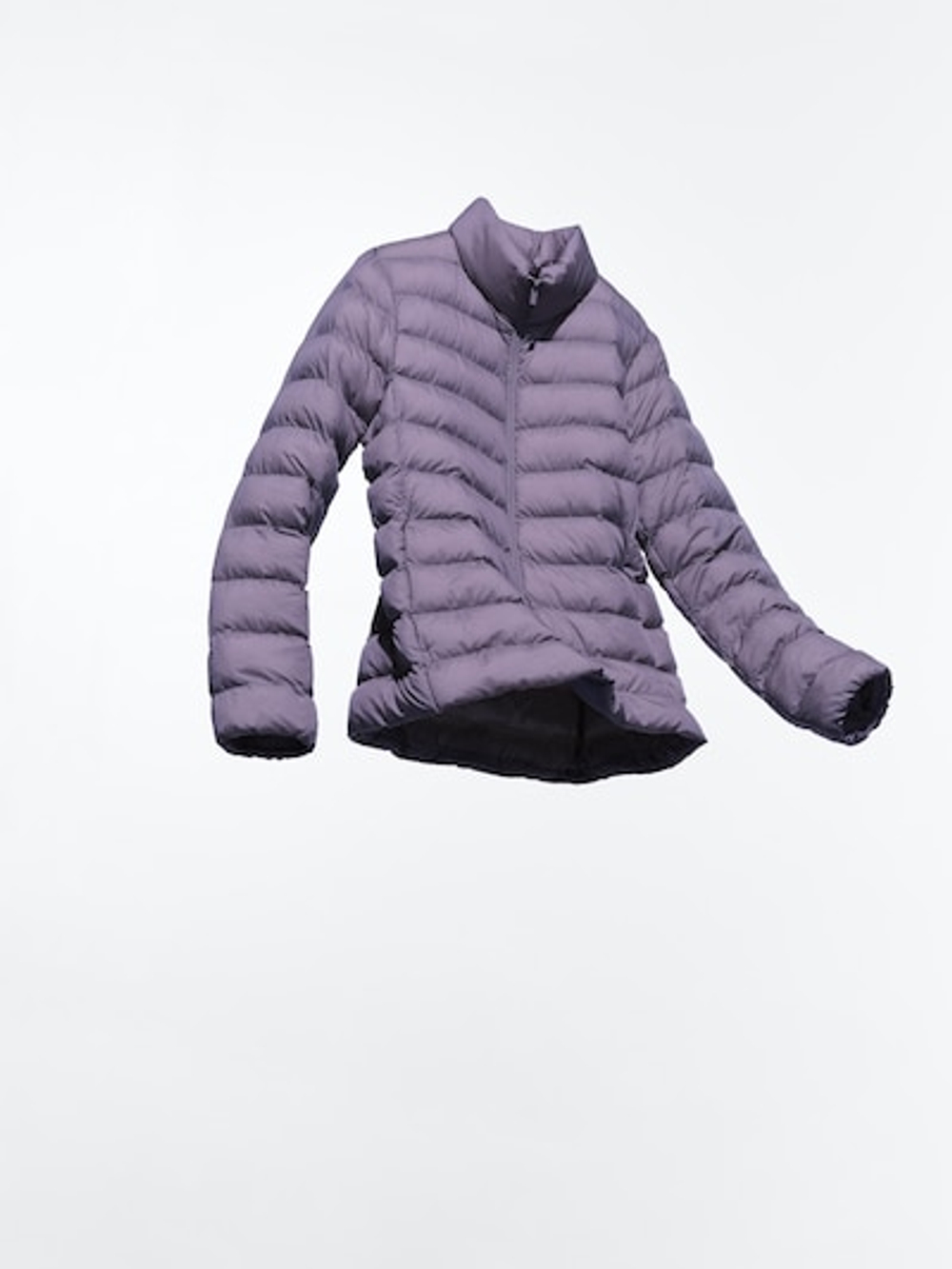 UNIQLO КУРТКА PUFFERTECH, ФИОЛЕТОВЫЙ