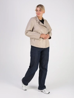 Кожаная куртка демисезонная косуха