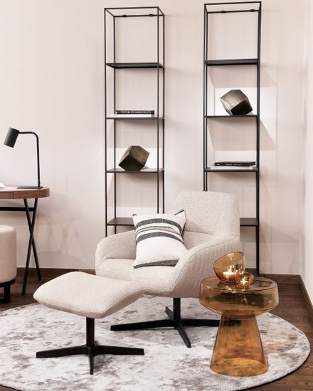 Охровый приставной столик “Флумс”