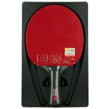 Ракетка для настольного тенниса DOUBLE FISH Black Carbon King Racket 5*****, профессиональная, ITTF Approved