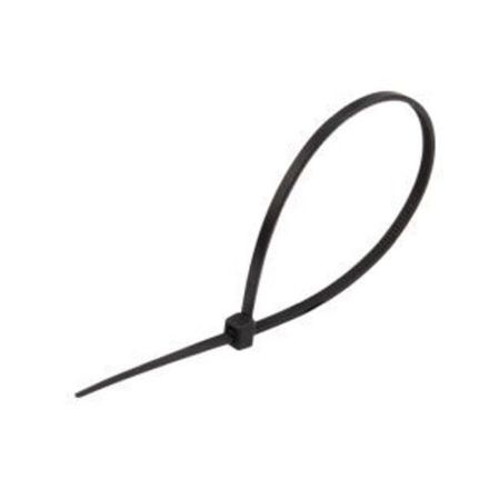 Хомут-стяжка кабельная нейлоновая REXANT 150 x2,5мм, черная, упаковка 100 шт.