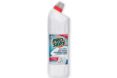 Prosept Bath Acryl средство для чистки акриловых поверхностей и душевых кабин, 1 л.