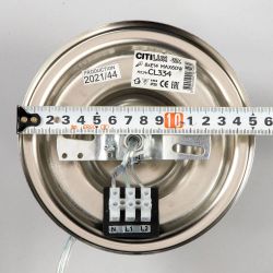 Citilux Инга CL335183 Люстра подвесная хрустальная Бронза