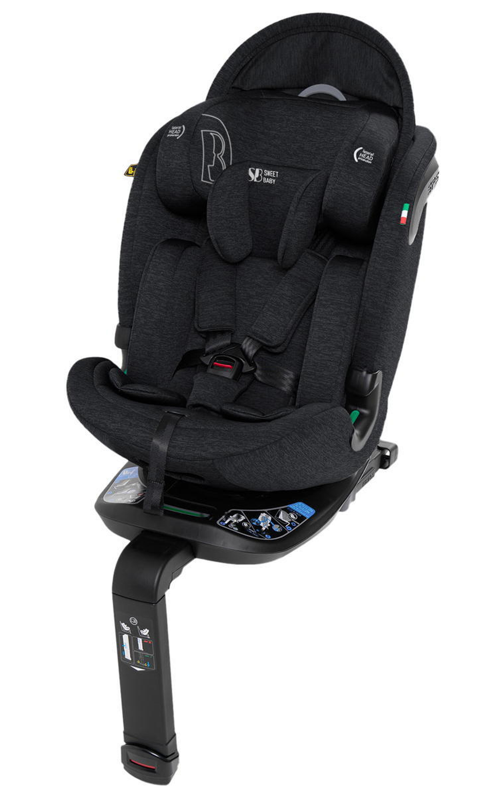 Автокресло Sweet Baby Voyager P12 Pro Black