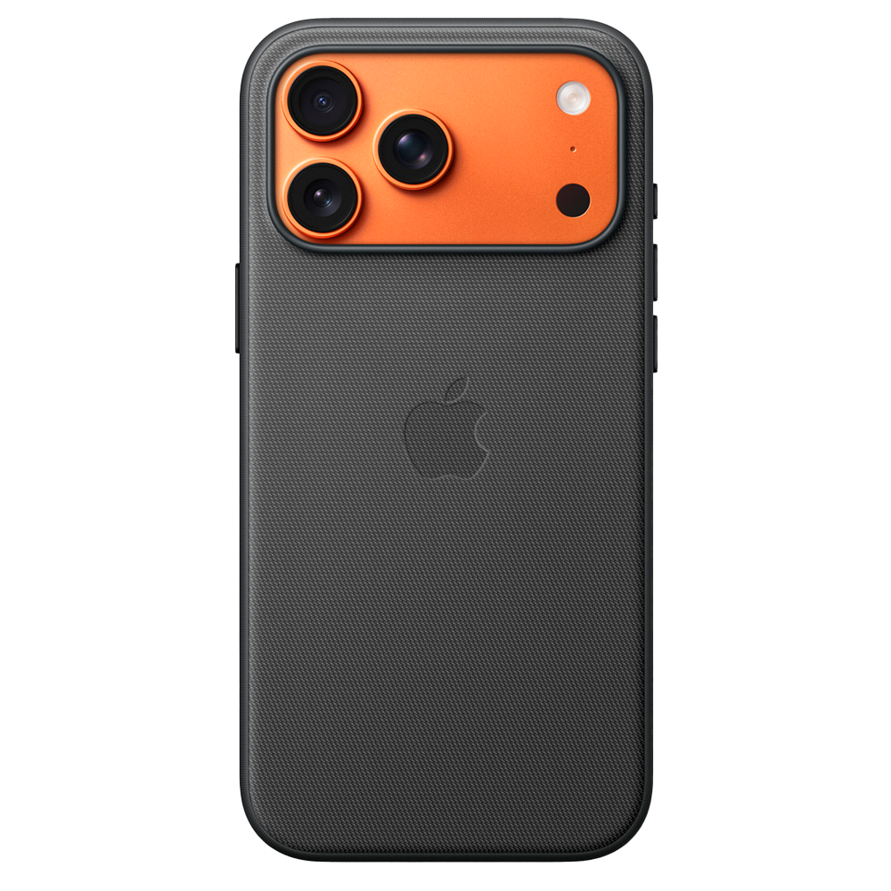 Тканевый чехол Apple TechWoven Case with MagSafe для iPhone 17 Pro Max, Black