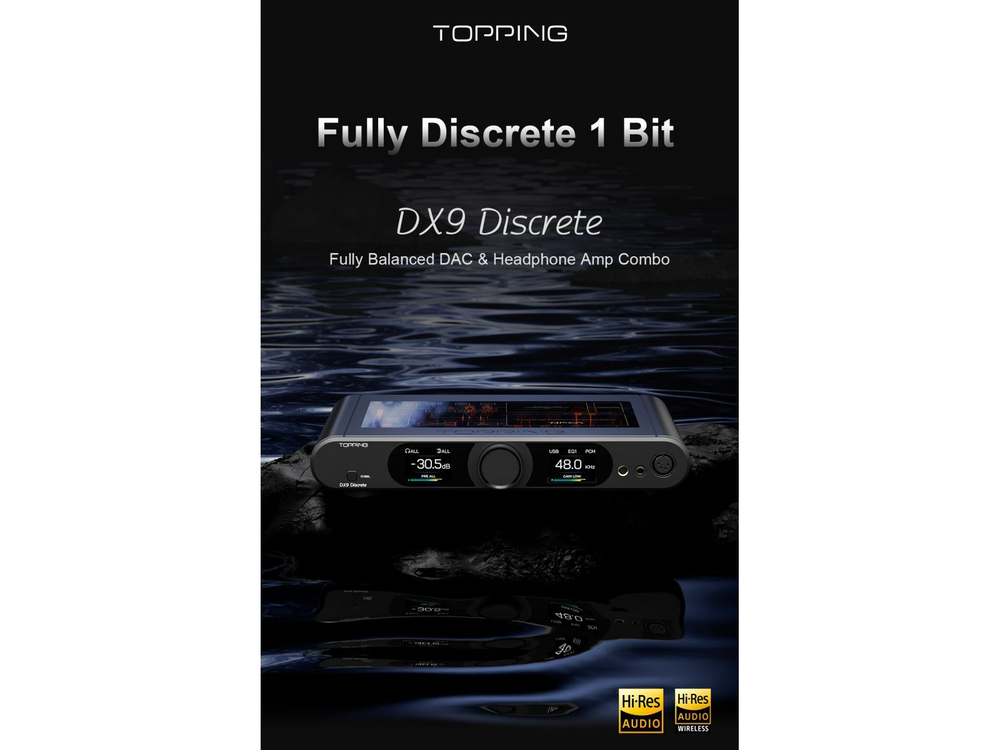 Цифро-аналоговый преобразователь Topping DX9 Discrete