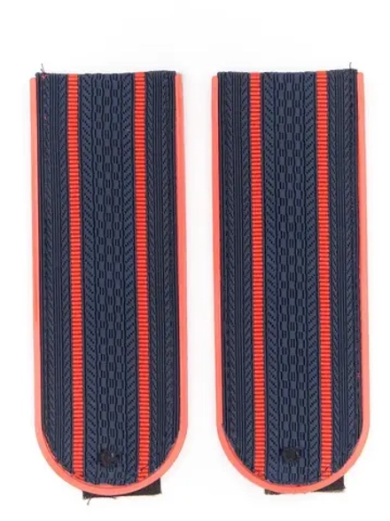 Погоны МВД темно-синие 2 красных просвета пластик (Цена договорная)