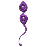 Фиолетовые вагинальные шарики 3,5см Lola Games Emotions Gi-Gi Purple 4003-01Lola