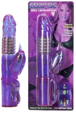 Компьютер фиолетовый с металлическими шариками