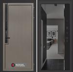 Лаб 1 Про зеркало Панорама чёрный кварц