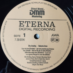 Винтажная виниловая пластинка LP Elly Ameling, Kurt Masur, Gewandhausorchester Leipzig Belcanto Arien (ГДР 1986)