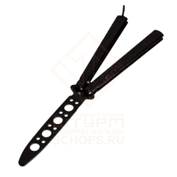 Нож бабочка Benchmade тренировочный Dragon, Black