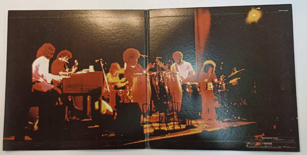 Винтажная виниловая пластинка LP Santana Abraxas (Japan 1974)