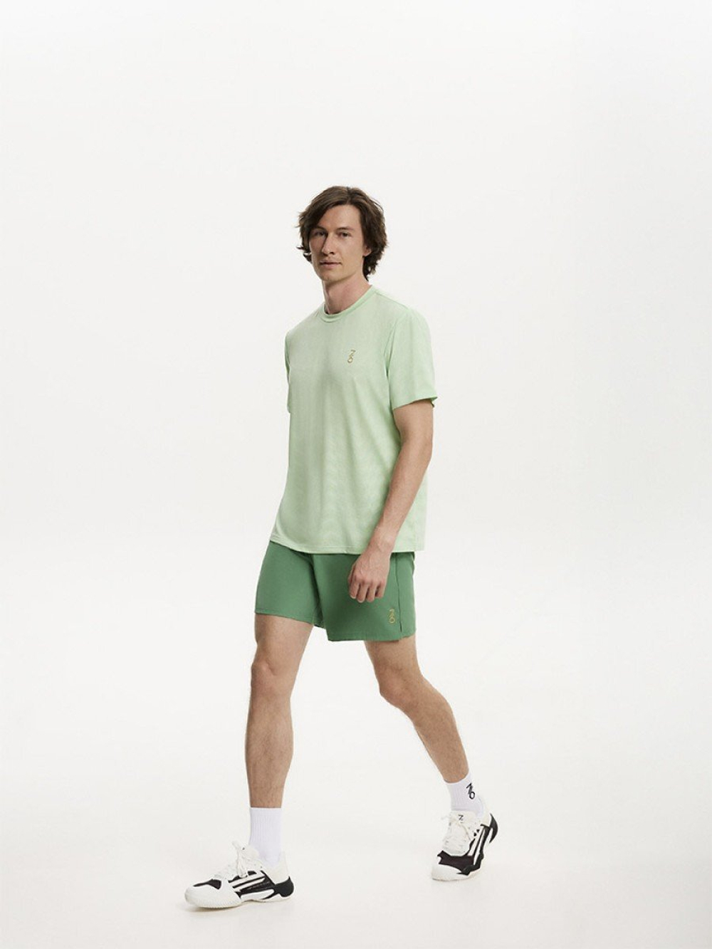 ОДЕЖДА ДЛЯ ТЕННИСА Мужская, Футболка SEVENSIX LODDY T-SHIRT 2.0 LIGHT GREEN .