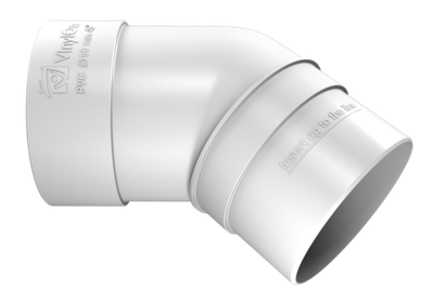 КОЛЕНО ТРУБЫ 45° VINYLON