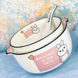 Lenardi 315-064 Набор салатник 950мл, салатник/крышка 450мл и ложка в под.уп.(х18)Фарфор