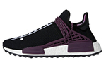 Pharrell Williams x adidas originals Pharrell Hu low-cut sports casual shoes for men and women the same style black and purple