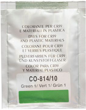 Краска для покраски линз (зелёный 1) 10 г
