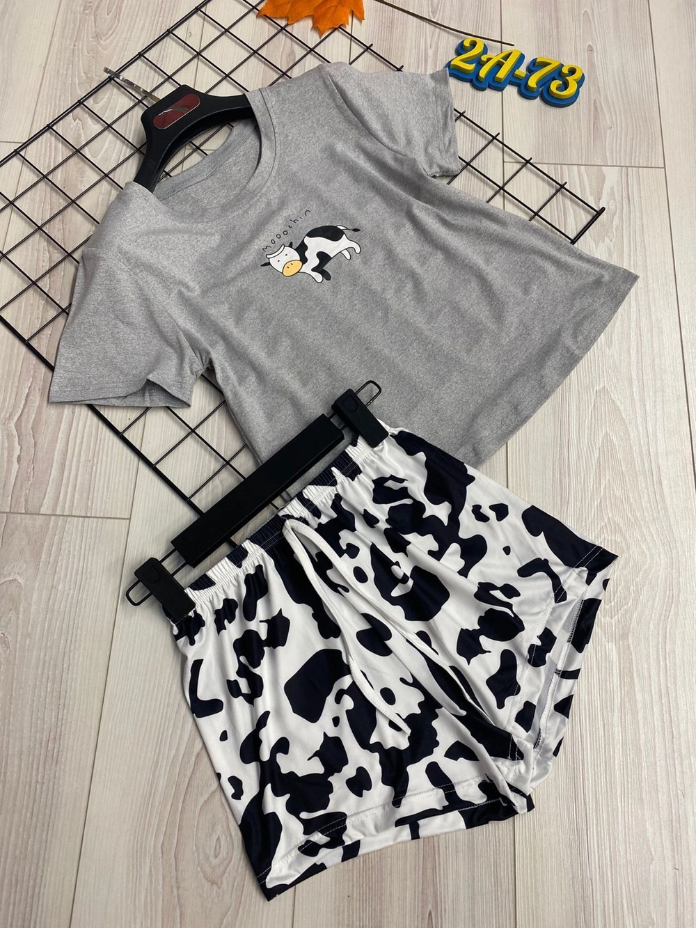 [m]Пижама шорты и футболка 3218