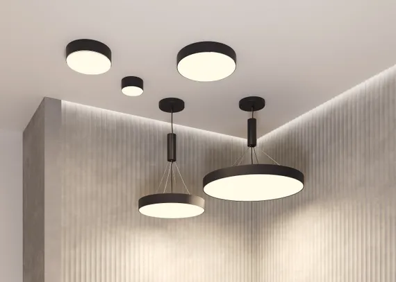 Потолочный светильник Зон / Zon 36 Вт 4000 К 120° Technical c032cl-36w4k-rd-b