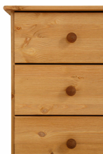 Комод деревянный Мелоди для вещей 4 ящика
